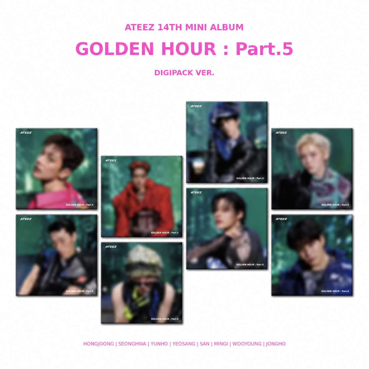 ATEEZ GOLDEN HOUR : Part.5 (DIGIPACK Ver.) – Seoulsori