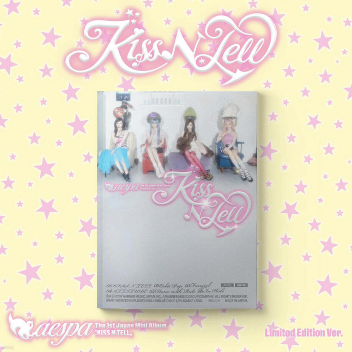 aespa [Kiss N Tell] (Limited Edition Ver.)