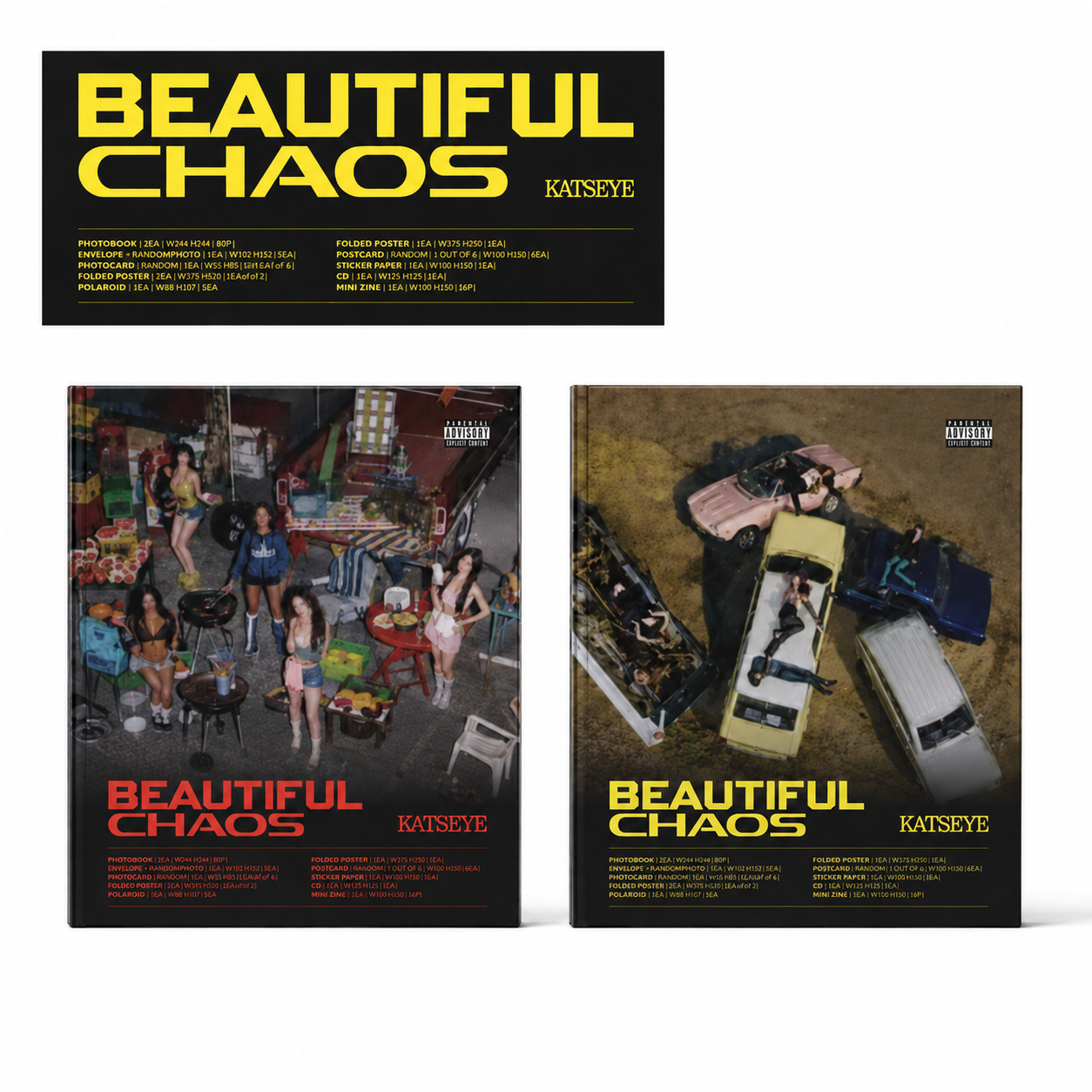 KATSEYE BEAUTIFUL CHAOS (STANDARD VER.)