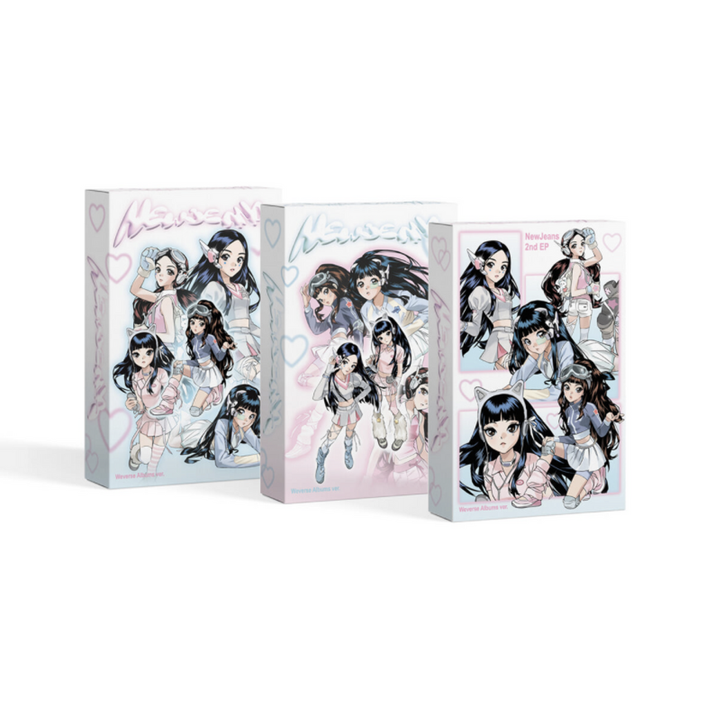 NewJeans Weverse Albums Collection Bundle (5-Album Set)