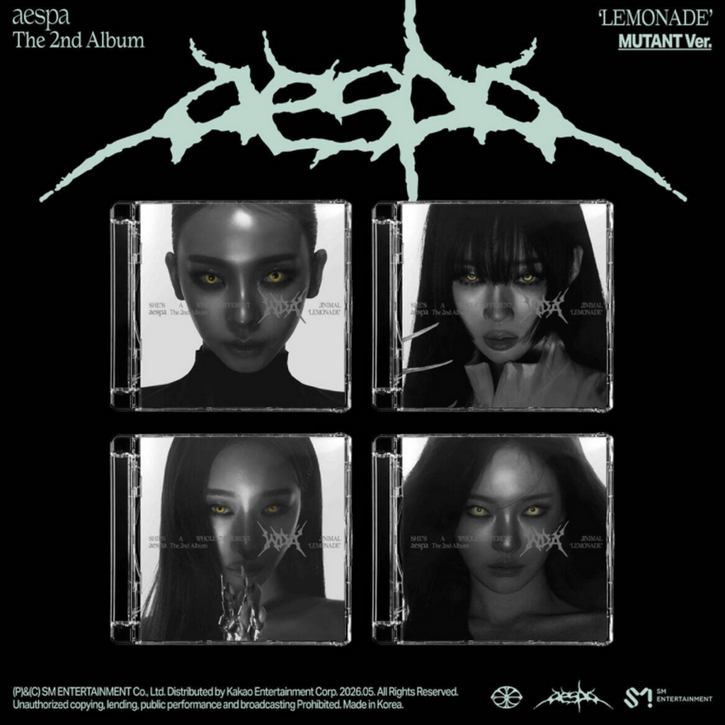 aespa LEMONADE Compact Album Bundle (3-Album Set)
