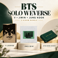 BTS Solo Weverse Album Bundle – V, JIMIN & JUNG KOOK (3-Album Set)