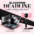 BLACKPINK DEADLINE Album + Official Light Stick Bundle