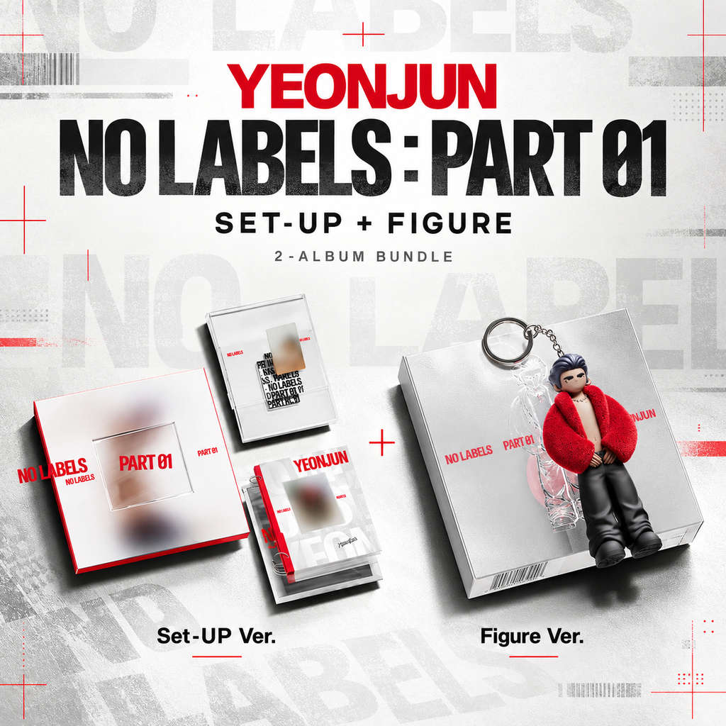YEONJUN NO LABELS : PART 01 Standard + Figure Bundle (2-Album Set)