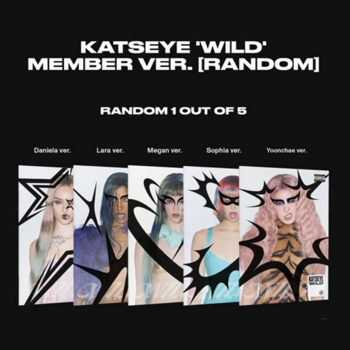KATSEYE WILD + Light Stick Bundle