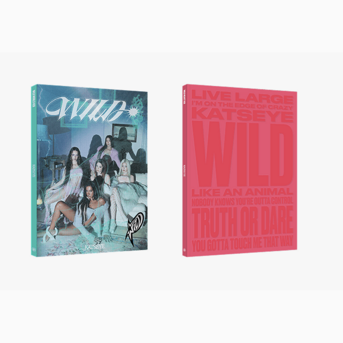 KATSEYE WILD + BEAUTIFUL CHAOS Album Bundle