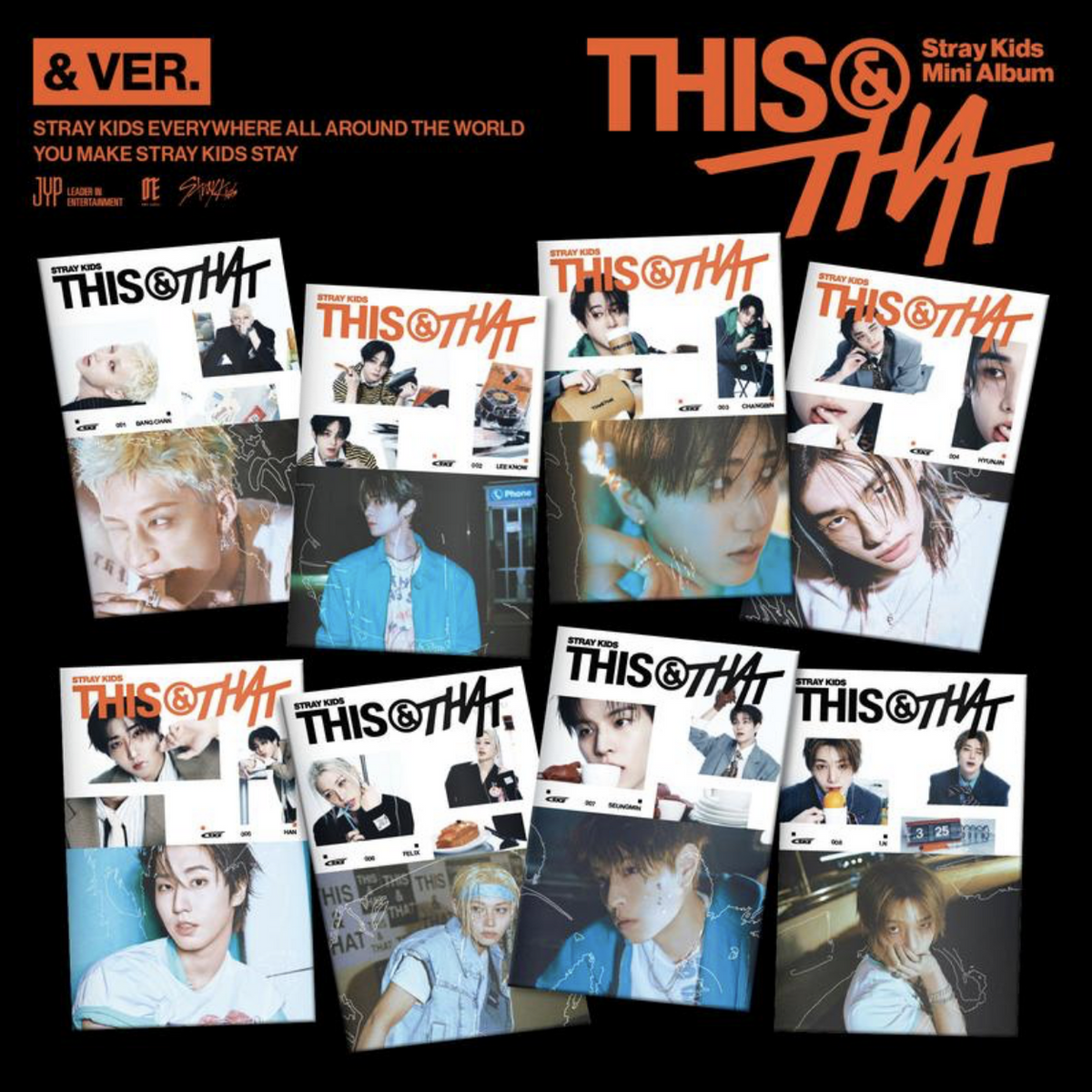 Stray Kids THIS & THAT (& Ver.)