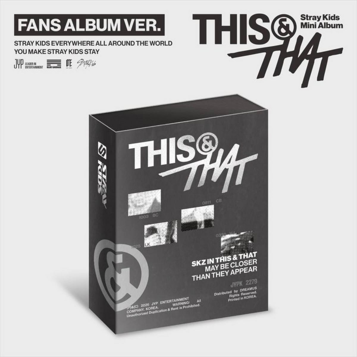 Stray Kids THIS & THAT (Fans Albums Ver.)